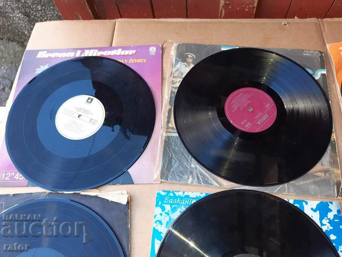 Gramophone records 6 pieces, large. Beautiful Brenna - 5 Gramophone records 6 pieces, large. Beautiful Brenna - 5