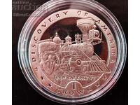 Silver 1 Crown Jont Kesmont Train Jupiter 1992 Insula Man