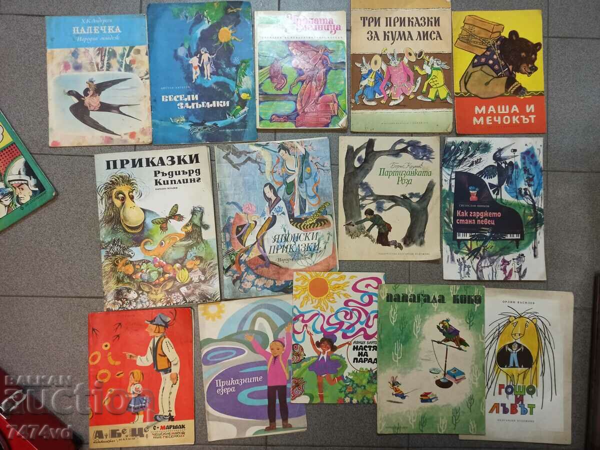 LOT OF OLD CHILDREN'S BOOKS - 14 NUMBERS