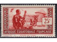 French Equat Africa-1937-Regular-nativ din CHAD, MNH3