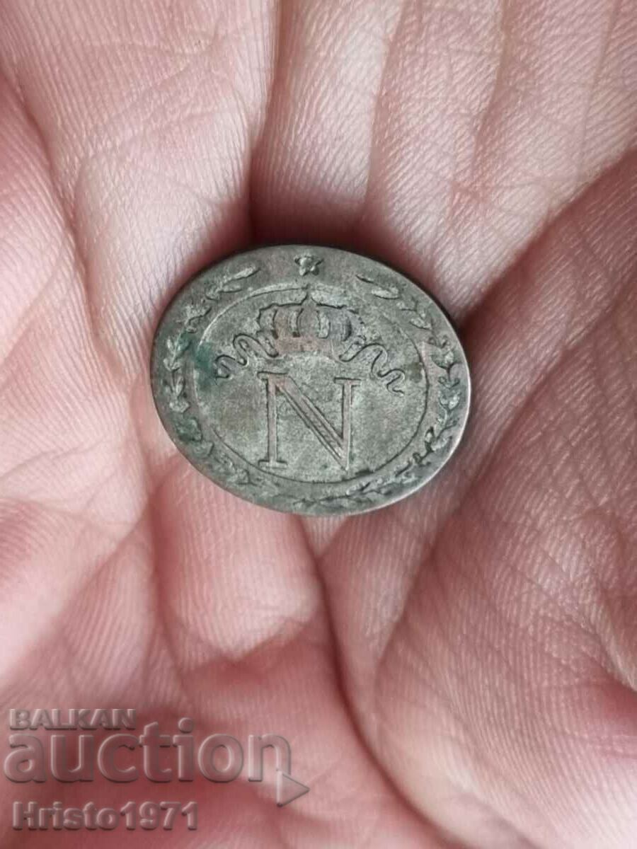 10 centimes 1810 with price 60.00 BGN | € 30.68