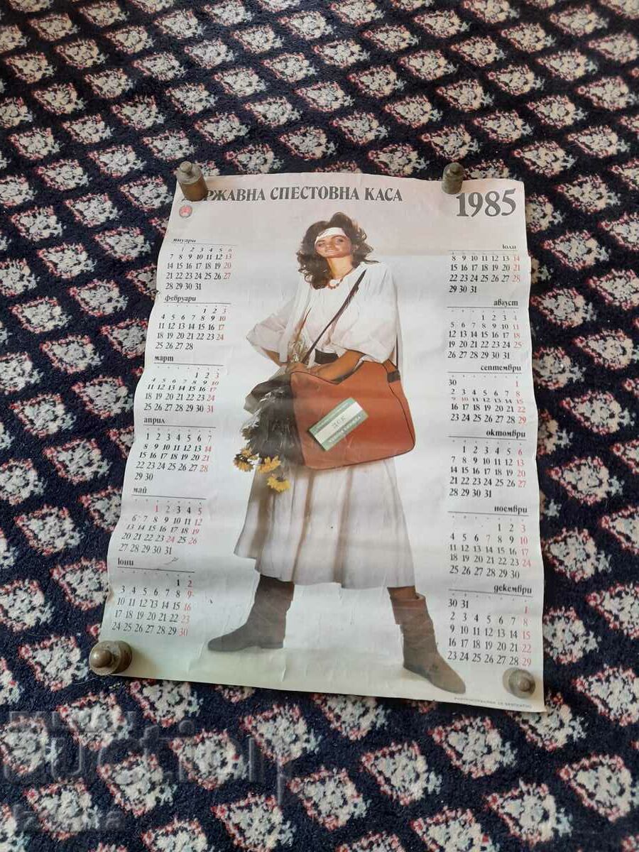 Calendar DSK 1985