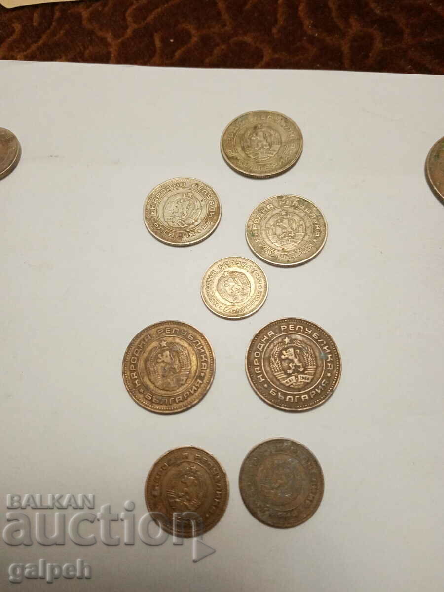 COINS OF TURKEY, BULGARIA - 25 pcs. - BGN 2.5 - 5 COINS OF TURKEY, BULGARIA - 25 pcs. - BGN 2.5 - 5