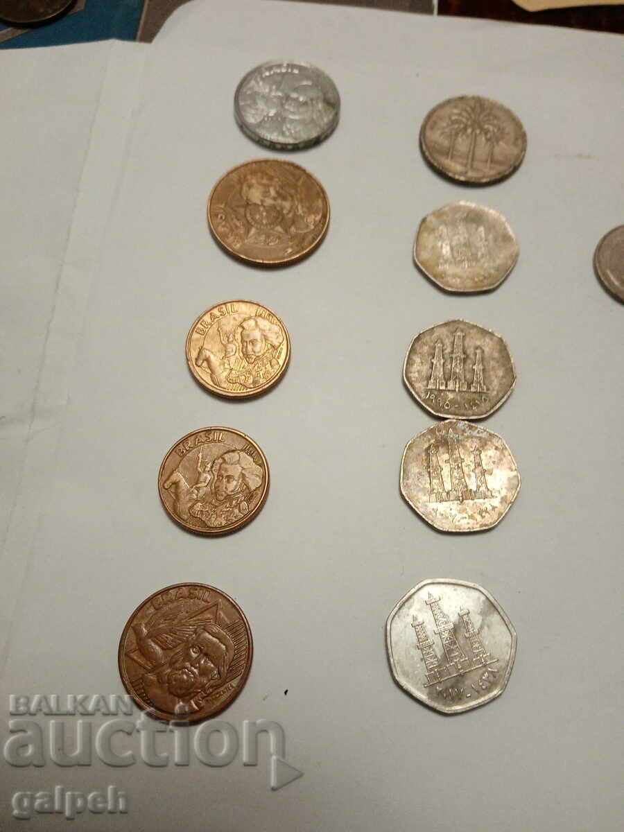 Auction COINS BRAZIL, UAE, THAILAND BULGARIA - 25 pcs. - BGN 3 Auction COINS BRAZIL, UAE, THAILAND BULGARIA - 25 pcs. - BGN 3