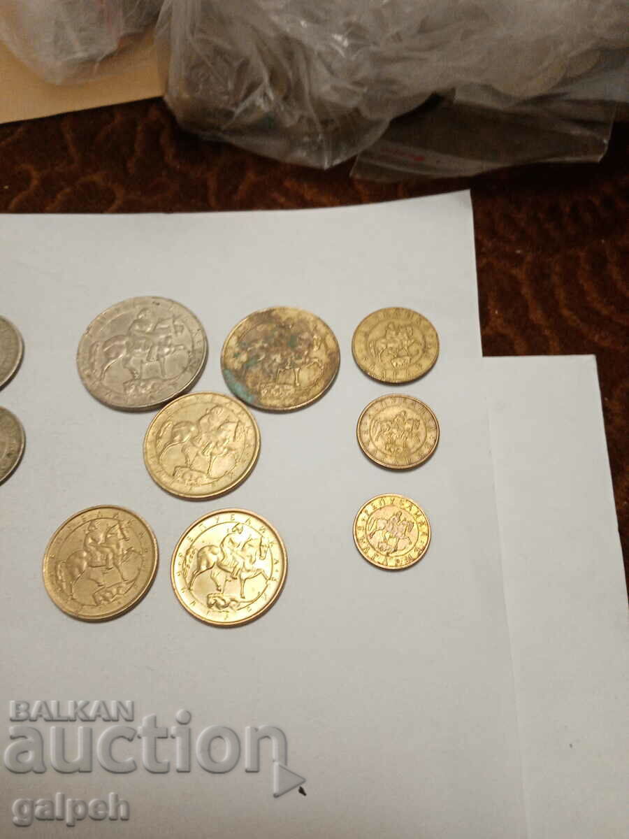 COINS RUSSIA, CZECH REPUBLIC, BULGARIA - 25 pcs. - BGN 3 - 7 COINS RUSSIA, CZECH REPUBLIC, BULGARIA - 25 pcs. - BGN 3 - 7