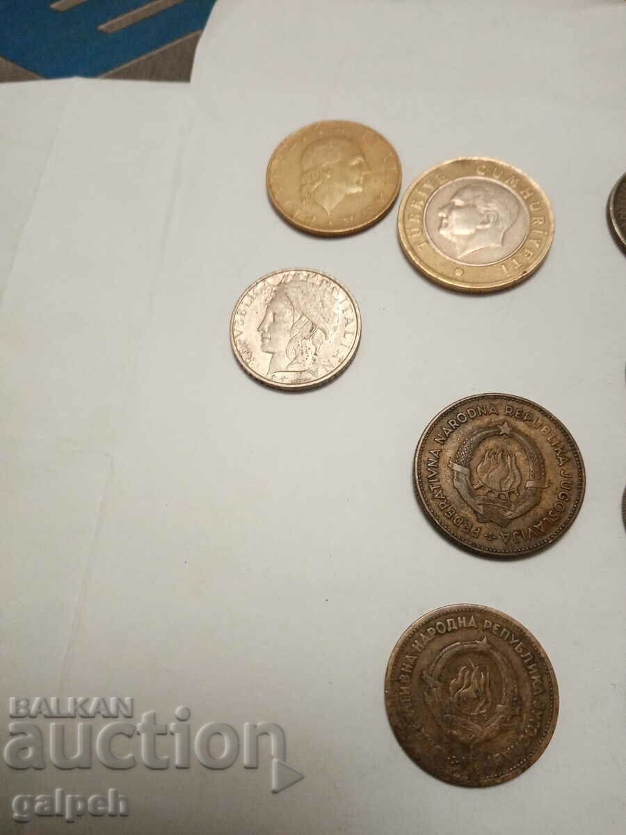 Auction COINS ITALY, GREECE, MACEDONIA, YUGOSLY., BULGARIA-25 pcs.-3 BGN Auction COINS ITALY, GREECE, MACEDONIA, YUGOSLY., BULGARIA-25 pcs.-3 BGN