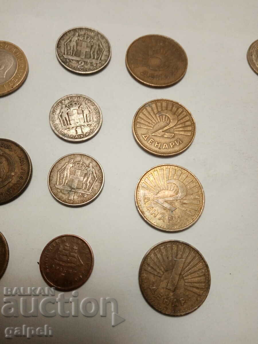 Delivery of COINS ITALY, GREECE, MACEDONIA, YUGOSLY., BULGARIA-25 pcs.-3 BGN Delivery of COINS ITALY, GREECE, MACEDONIA, YUGOSLY., BULGARIA-25 pcs.-3 BGN