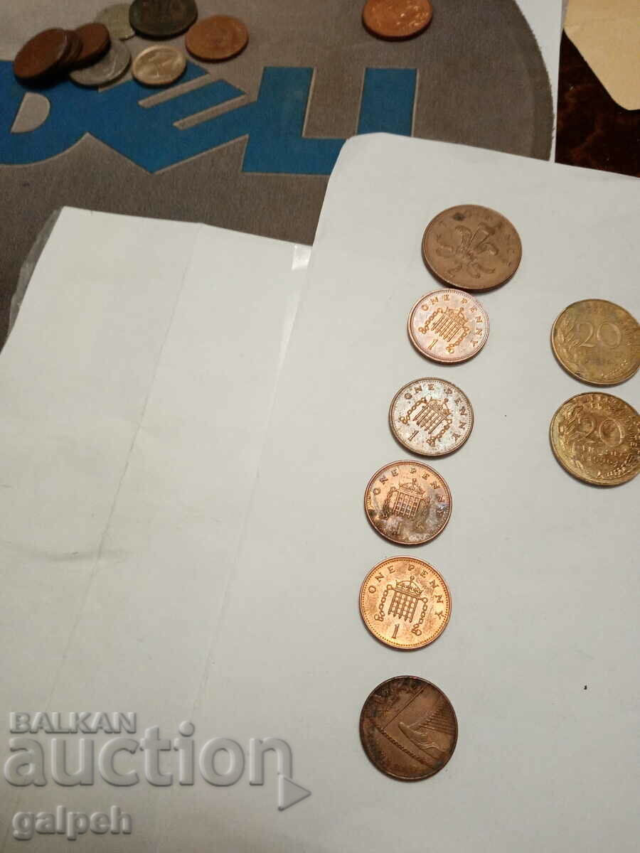 Auction COINS GREAT BRITAIN, FRANCE, SWEDEN, BULGARIA-25 pcs.-3 BGN Auction COINS GREAT BRITAIN, FRANCE, SWEDEN, BULGARIA-25 pcs.-3 BGN