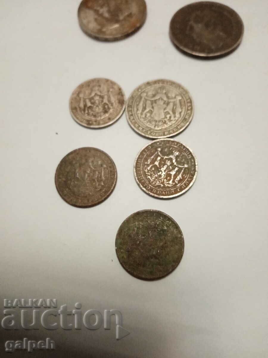 COINS OF THE KINGDOM OF BULGARIA - 9+ pcs. - BGN 5 - 5 COINS OF THE KINGDOM OF BULGARIA - 9+ pcs. - BGN 5 - 5