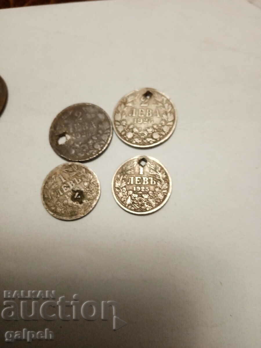 COINS OF THE KINGDOM OF BULGARIA - 9+ pcs. - BGN 5 - 6 COINS OF THE KINGDOM OF BULGARIA - 9+ pcs. - BGN 5 - 6