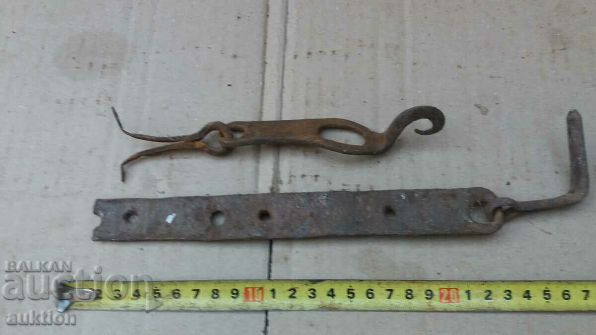 Auction OLD WROUGHT LOCK FOR CABINET, CHEST Auction OLD WROUGHT LOCK FOR CABINET, CHEST