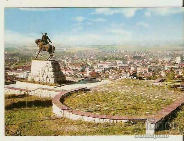 Картичка  България  Враца Паметник Вестител на свободата 3*