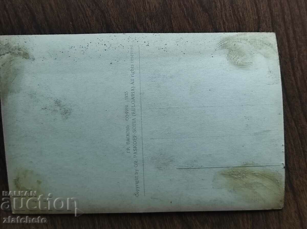 Auction Postal Card Kingdom of Bulgaria - Pleven, Skobelev Park Auction Postal Card Kingdom of Bulgaria - Pleven, Skobelev Park