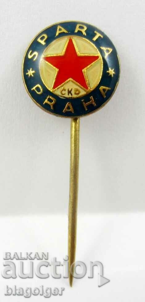 Licitație Soccer-Old Soccer Badge-SPARTA PRAGA-Cehoslovacia Licitație Soccer-Old Soccer Badge-SPARTA PRAGA-Cehoslovacia