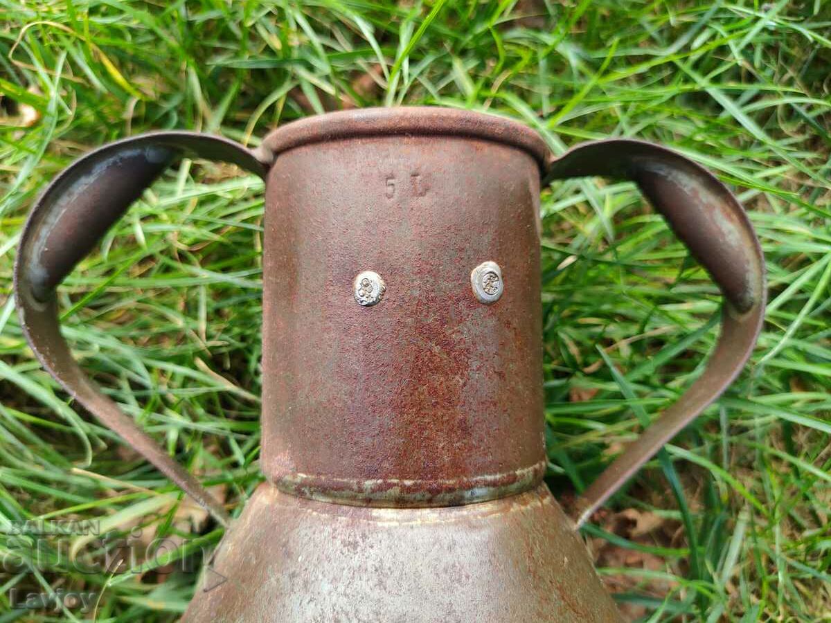 Old wine measuring vessel 5 liters with price 65.00 BGN | € 33.23 Old wine measuring vessel 5 liters with price 65.00 BGN | € 33.23