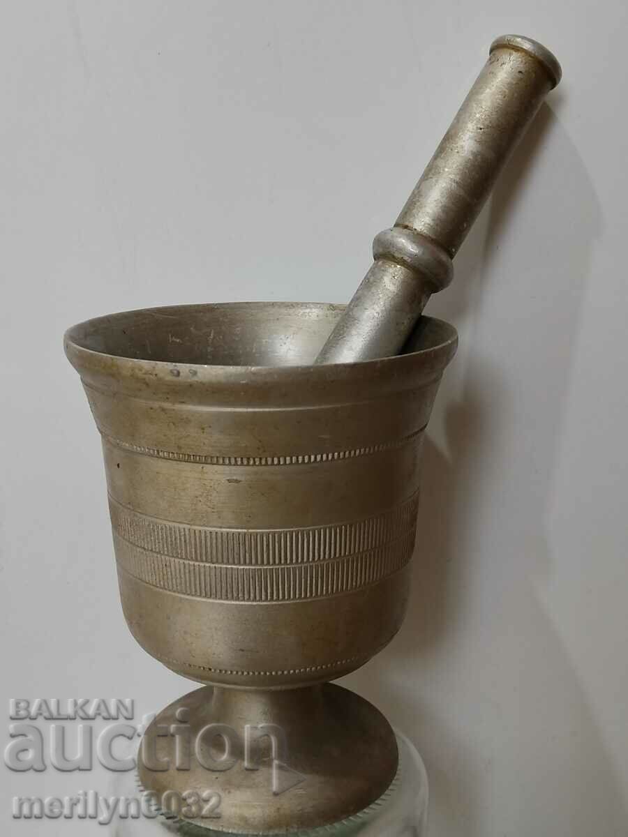 Aluminum mortar and pestle, mortar and pestle with price 49.00 BGN | € 25.05 Aluminum mortar and pestle, mortar and pestle with price 49.00 BGN | € 25.05