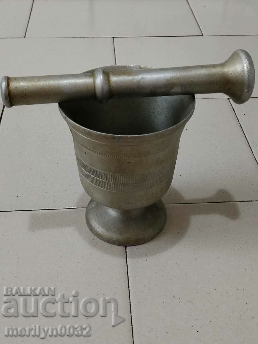 Auction Aluminum mortar and pestle, mortar and pestle Auction Aluminum mortar and pestle, mortar and pestle