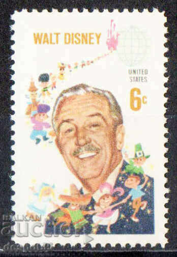 1968. SUA. Walt Disney.