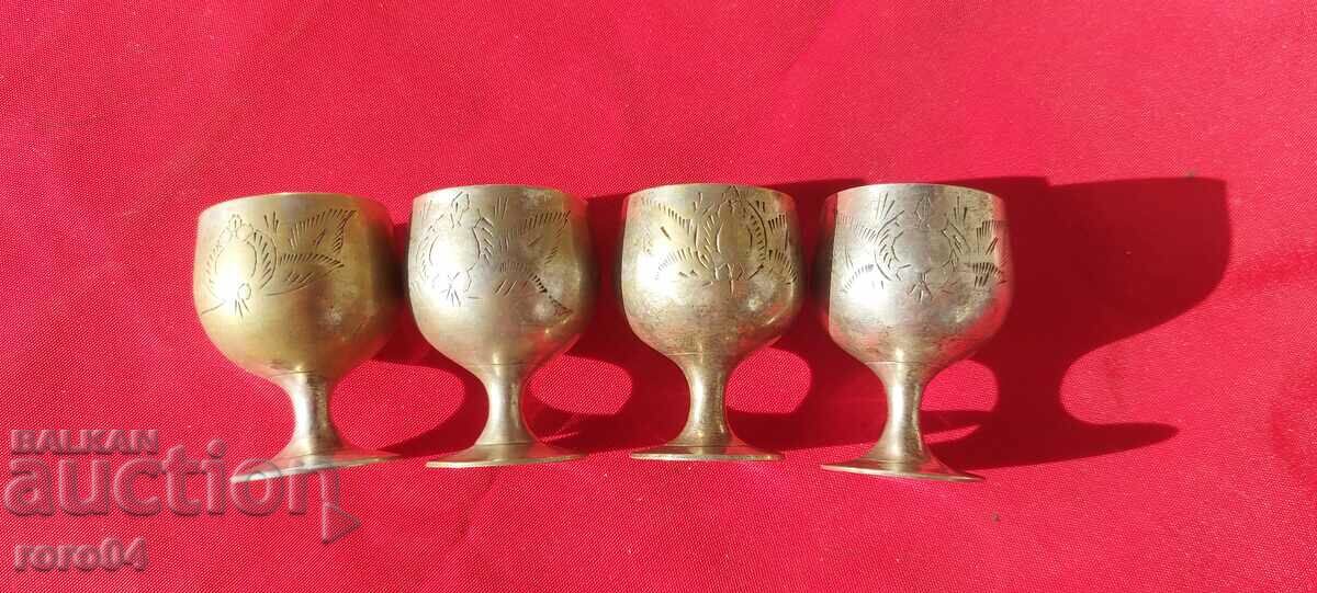 CUPS - SILVER PLATED - MARKED - E.P.N.S.