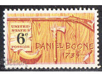 1968. USA. American Folklore - Daniel Boone, 1734-1820.