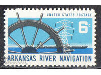 1968. USA. Arkansas River Navigation.