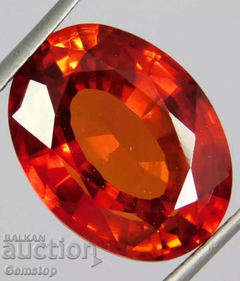 BZC! 12,35 k fire opal oval cert.VGTL από 1 ο!