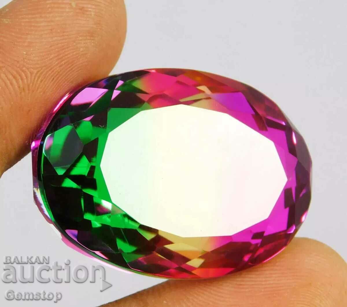 BZC! 80.30k 1st grade tourmaline oval!