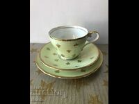 Beautiful triple AYNSLEY tea set