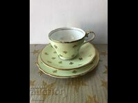 Beautiful triple AYNSLEY tea set