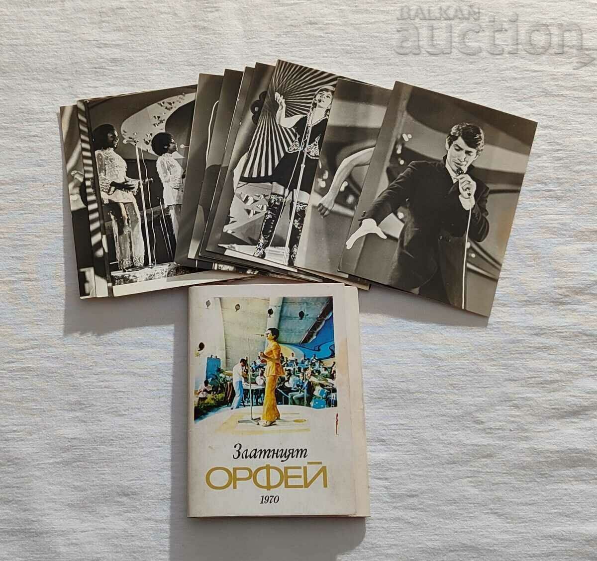 THE GOLDEN ORPHEUS 1970 ALBUM 12 CARDS