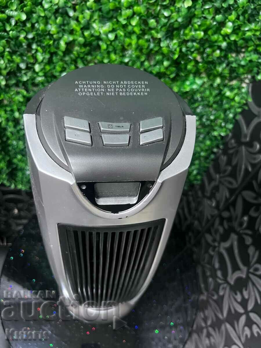 Ηλεκτρική θερμάστρα, EDM, 1000-2000W, Γκρι - 6 Ηλεκτρική θερμάστρα, EDM, 1000-2000W, Γκρι - 6