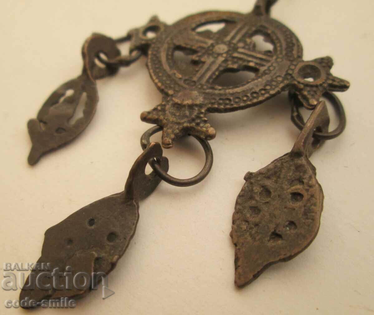 Auction Old renaissance jewelry chain for folk costume Auction Old renaissance jewelry chain for folk costume