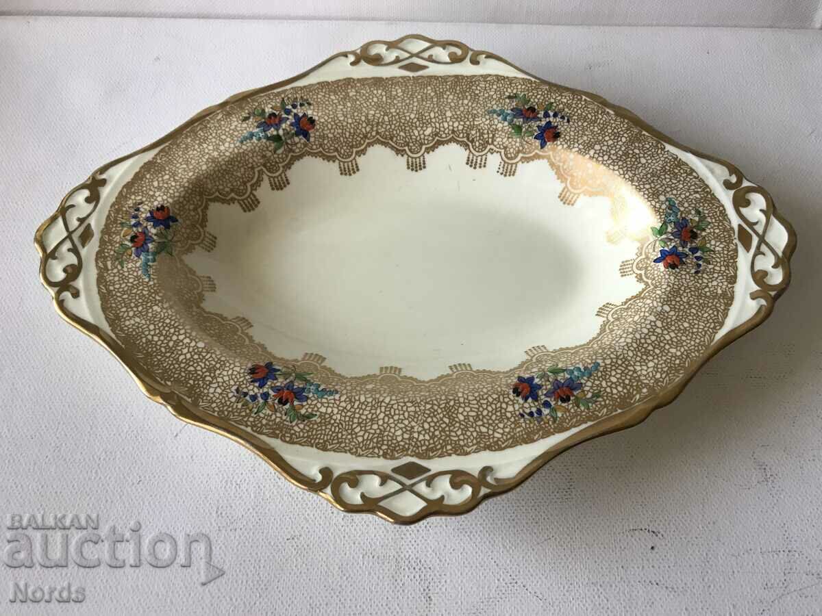 Vintage marked porcelain plate