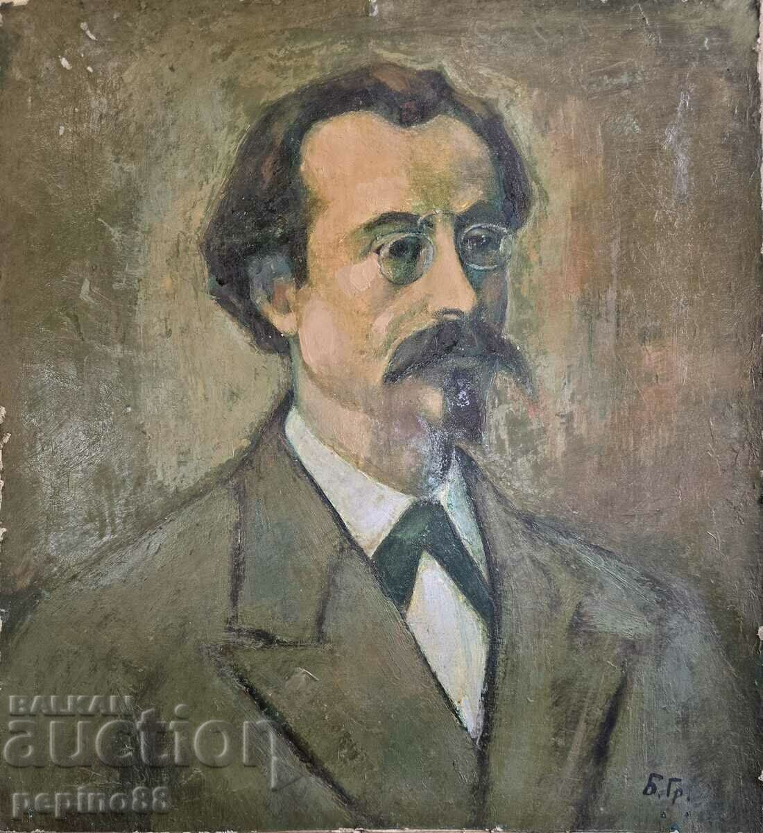 B.Z.C Boycho Grigorov - Portrait of Georgi Kirkov