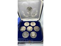 7 Rare USSR Bank Coins Olympic Games 1980 Moscow 1 Ruble