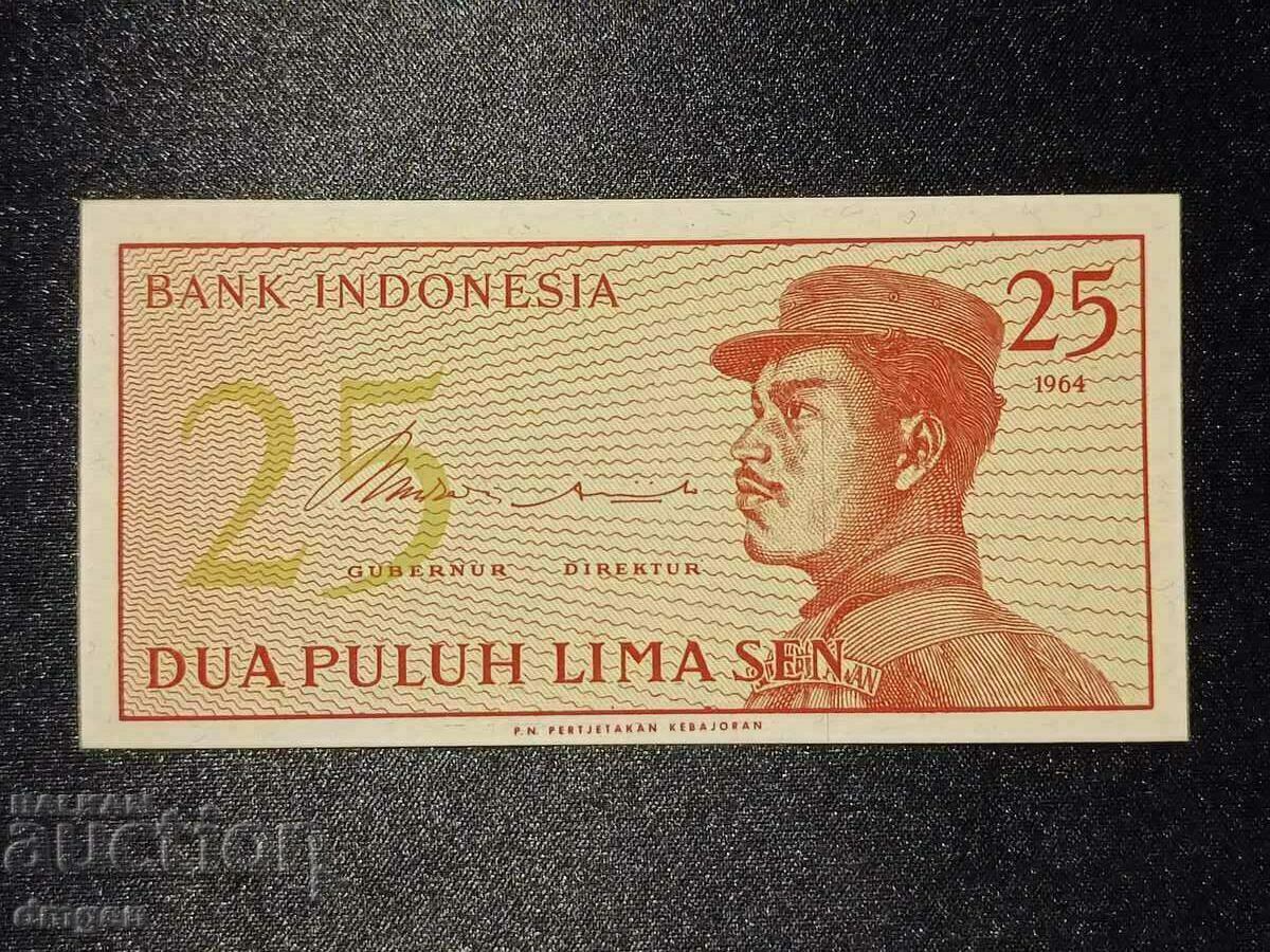 25 septembrie Indonezia 1964 UNC /c