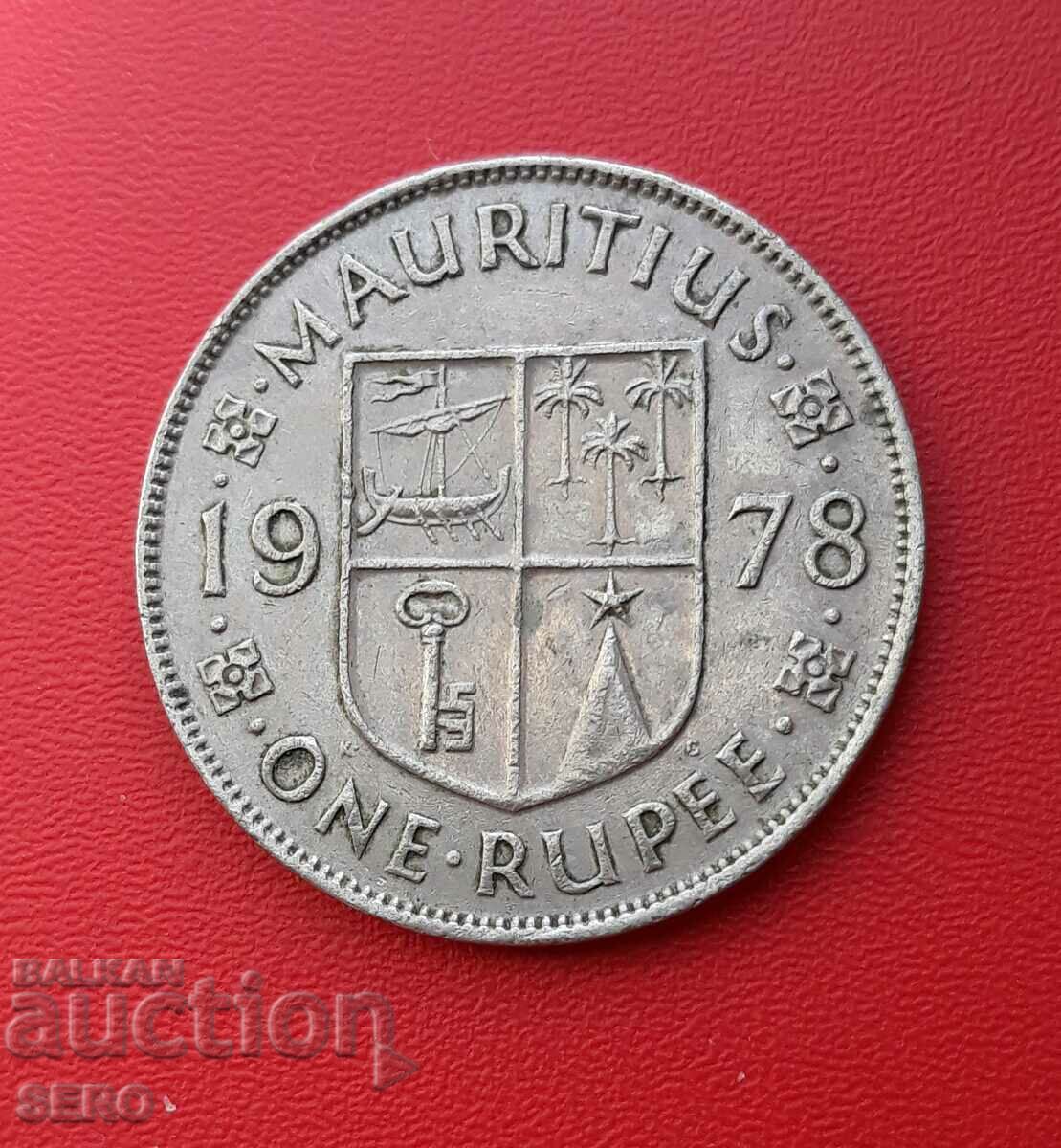 Mauritius Island-1 Rupee 1978