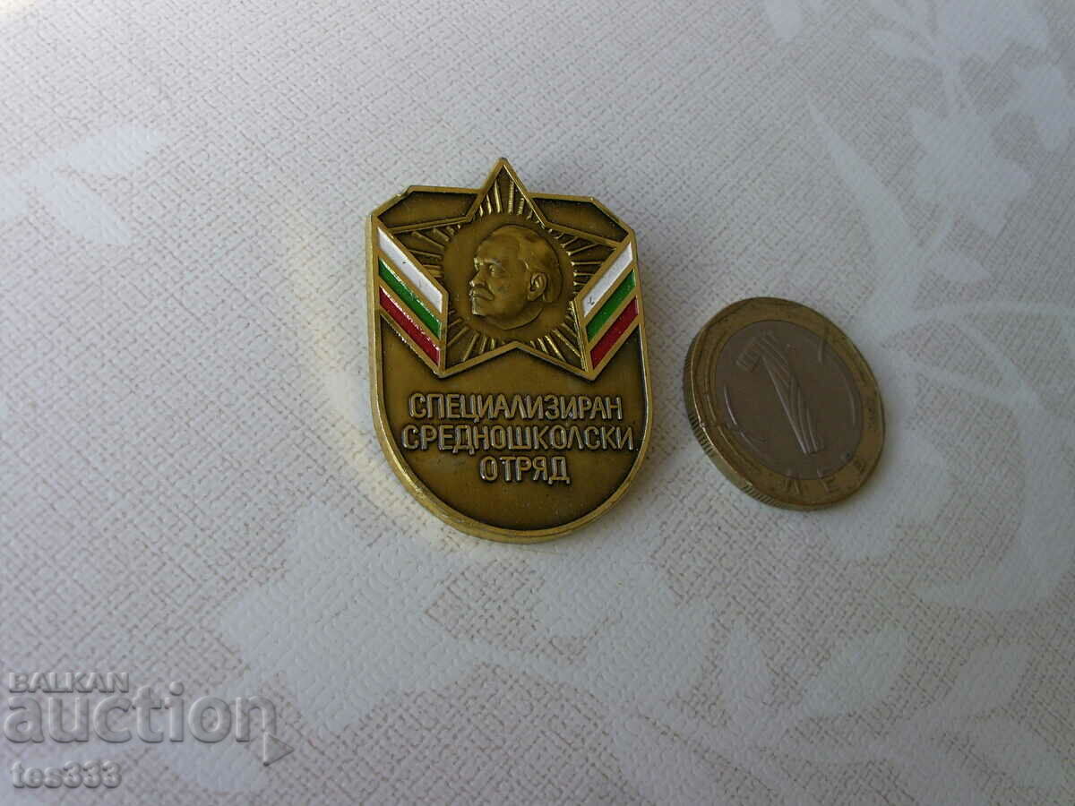 Auction Specialized High School Squad Badge Auction Specialized High School Squad Badge