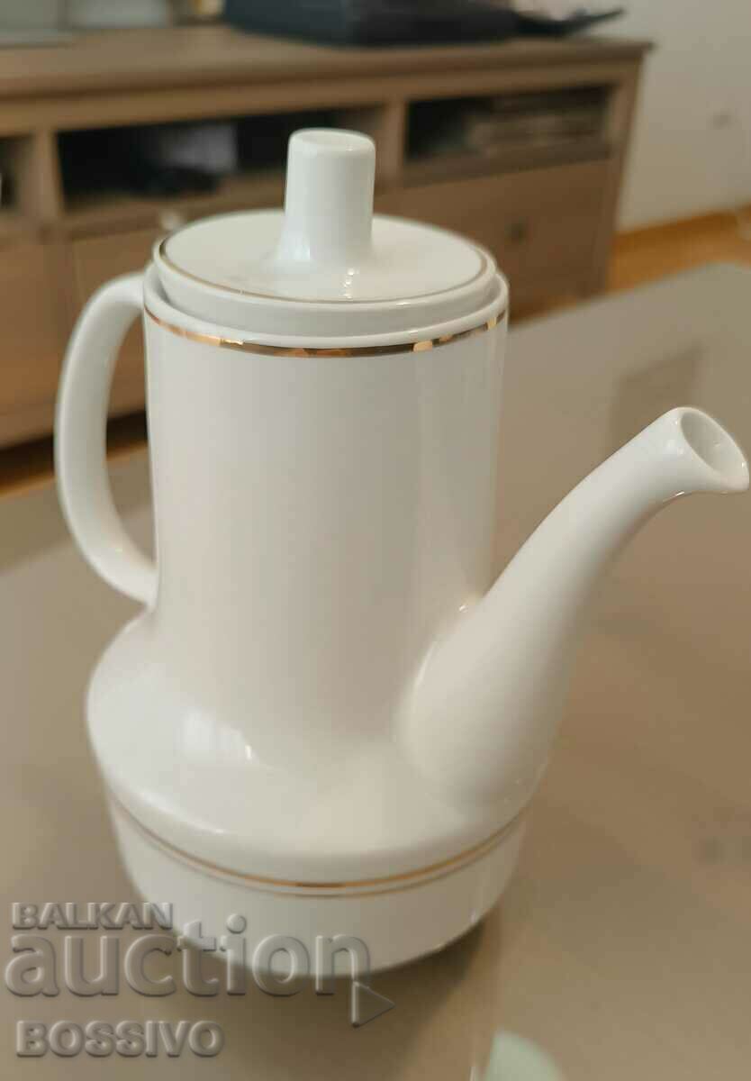 A large old porcelain jug