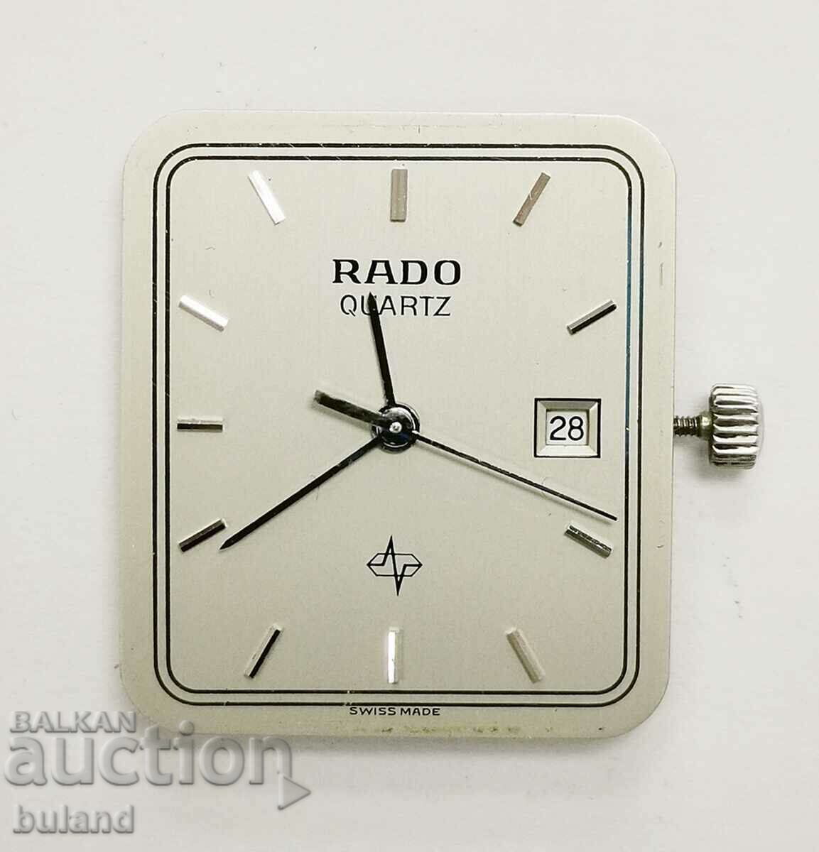 Швейцарски Механизъм ETA 956.111 с Циферблат от Rado Радо