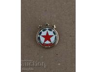 Football badge - CSKA - enamel