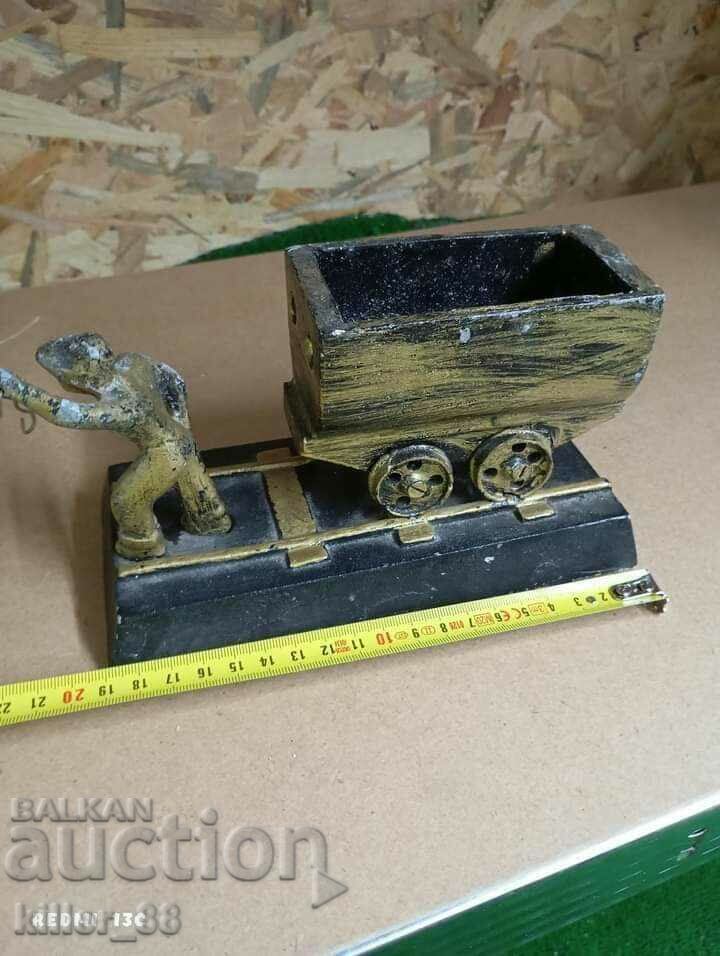 Metal statuette of a miner - 7 Metal statuette of a miner - 7