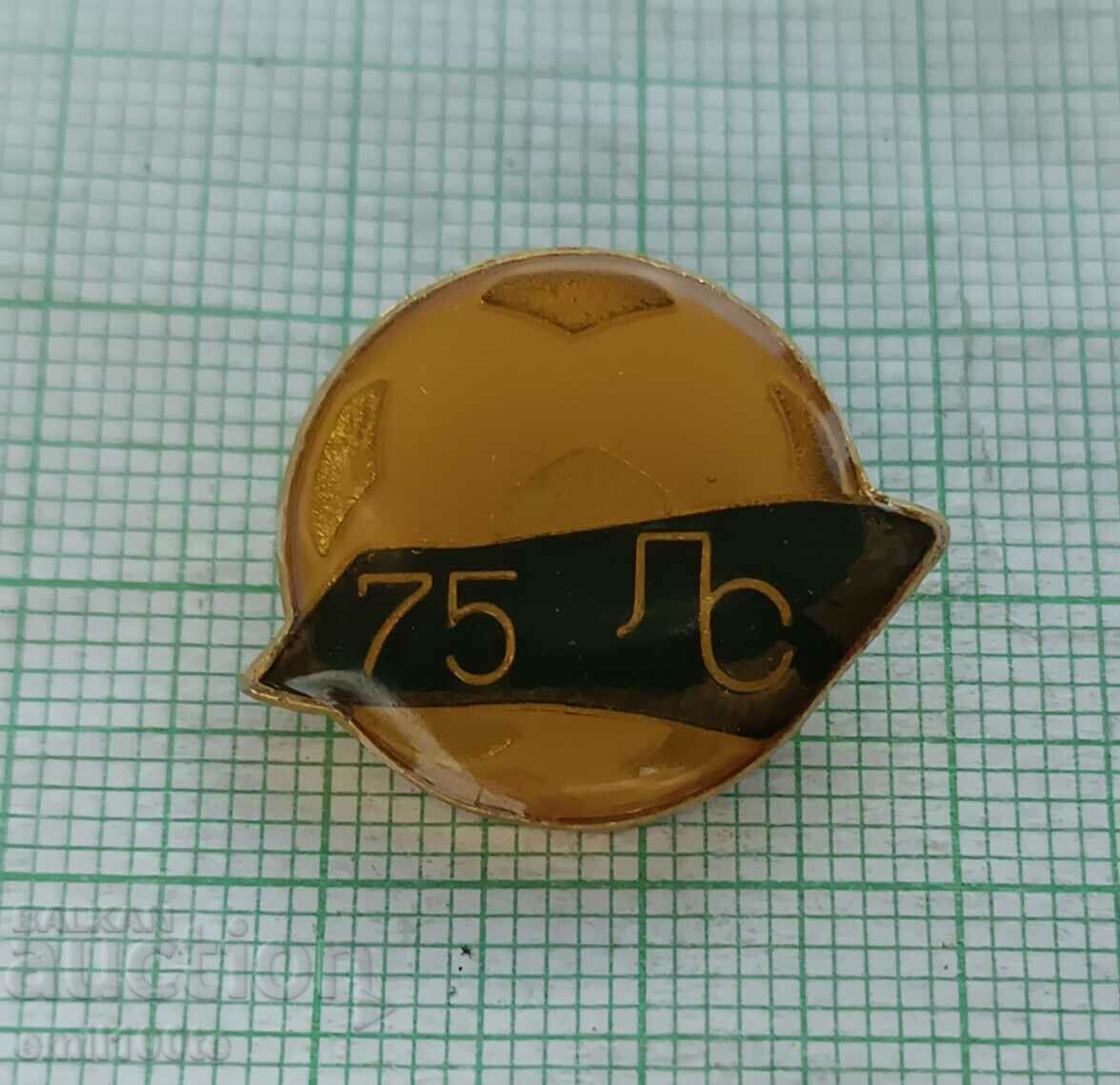 Insigna - 75 de ani Levski Spartak