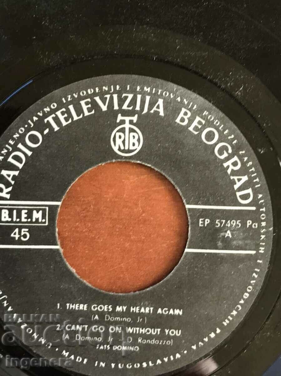 RECORD - FATS DOMINO with price 5.00 BGN | € 2.56