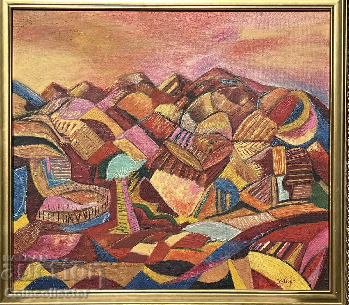 Painting by Hristo Yorgovski-"Landscape" with price 900.00 BGN | € 460.16 Painting by Hristo Yorgovski-"Landscape" with price 900.00 BGN | € 460.16