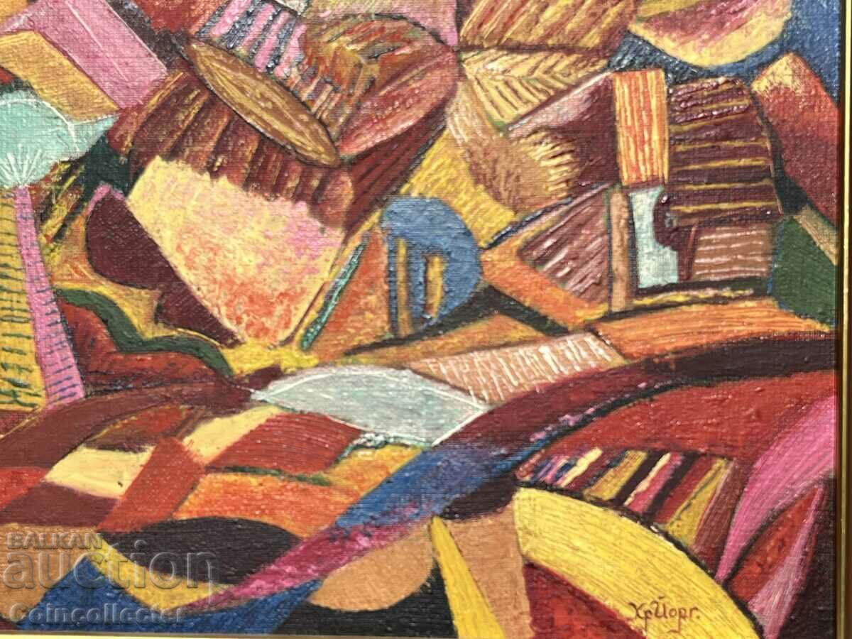 Auction Painting by Hristo Yorgovski-"Landscape" Auction Painting by Hristo Yorgovski-"Landscape"