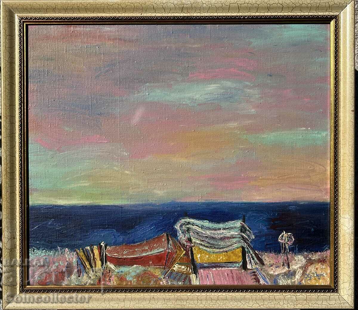 Painting by Hristo Yorgovski-"Landscape" Painting by Hristo Yorgovski-"Landscape"