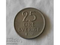 Coin Sweden 25 Jore, 1966