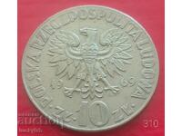 10 zlotys 1969 - Poland
