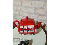 English porcelain teapot